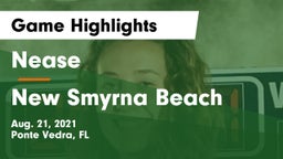 Nease  vs New Smyrna Beach  Game Highlights - Aug. 21, 2021