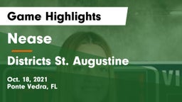 Nease  vs Districts St. Augustine Game Highlights - Oct. 18, 2021