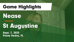 Nease  vs St Augustine  Game Highlights - Sept. 7, 2023