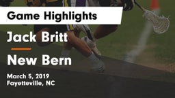 Jack Britt  vs New Bern Game Highlights - March 5, 2019