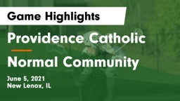 Providence Catholic  vs Normal Community  Game Highlights - June 5, 2021