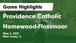 Providence Catholic  vs Homewood-Flossmoor  Game Highlights - May 2, 2022