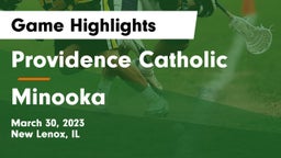 Providence Catholic  vs Minooka  Game Highlights - March 30, 2023