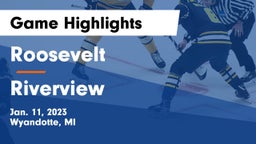 Roosevelt  vs Riverview Game Highlights - Jan. 11, 2023