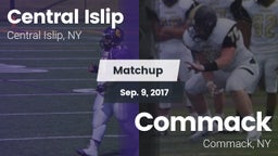 Matchup: Central Islip High vs. Commack  2016