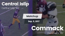 Matchup: Central Islip High vs. Commack  2017