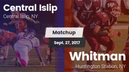 Matchup: Central Islip High vs. Whitman  2017