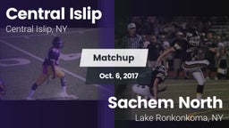 Matchup: Central Islip High vs. Sachem North  2017