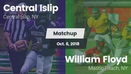 Matchup: Central Islip High vs. William Floyd  2018