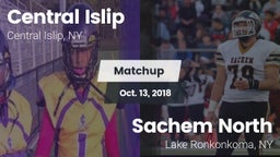 Matchup: Central Islip High vs. Sachem North  2018