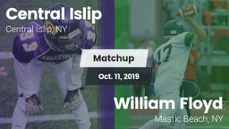 Matchup: Central Islip High vs. William Floyd  2019