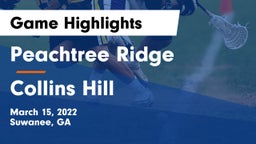 Peachtree Ridge  vs Collins Hill Game Highlights - March 15, 2022