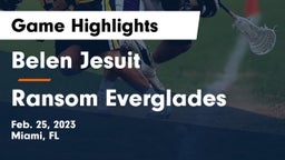  Belen Jesuit  vs Ransom Everglades  Game Highlights - Feb. 25, 2023