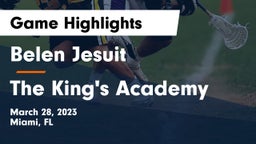  Belen Jesuit  vs The King's Academy Game Highlights - March 28, 2023