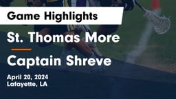 St. Thomas More  vs Captain Shreve  Game Highlights - April 20, 2024