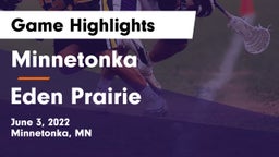 Minnetonka  vs Eden Prairie  Game Highlights - June 3, 2022