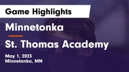 Minnetonka  vs St. Thomas Academy Game Highlights - May 1, 2023