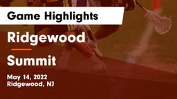 Ridgewood  vs Summit  Game Highlights - May 14, 2022