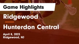 Ridgewood  vs Hunterdon Central  Game Highlights - April 8, 2023