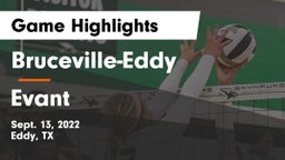 Bruceville-Eddy  vs Evant  Game Highlights - Sept. 13, 2022