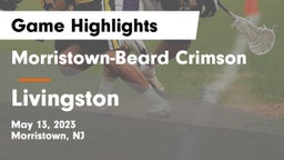 Morristown-Beard Crimson vs Livingston  Game Highlights - May 13, 2023