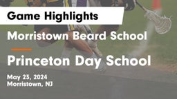 Morristown Beard School vs Princeton Day School Game Highlights - May 23, 2024