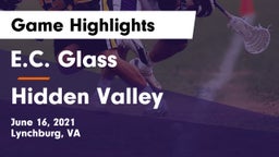 E.C. Glass  vs Hidden Valley  Game Highlights - June 16, 2021