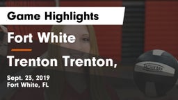 Fort White  vs Trenton   Trenton, Game Highlights - Sept. 23, 2019