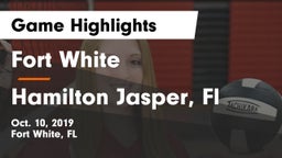 Fort White  vs Hamilton  Jasper, Fl Game Highlights - Oct. 10, 2019