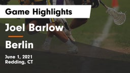 Joel Barlow  vs Berlin  Game Highlights - June 1, 2021