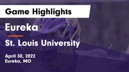 Eureka  vs St. Louis University  Game Highlights - April 30, 2022