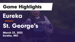 Eureka  vs St. George's  Game Highlights - March 23, 2023