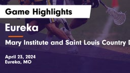 Eureka  vs Mary Institute and Saint Louis Country Day School Game Highlights - April 23, 2024