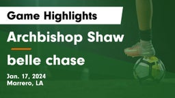 Archbishop Shaw  vs belle chase Game Highlights - Jan. 17, 2024