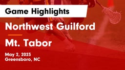 Northwest Guilford  vs Mt. Tabor  Game Highlights - May 2, 2023