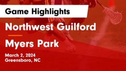 Northwest Guilford  vs Myers Park Game Highlights - March 2, 2024