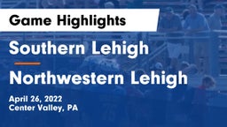 Southern Lehigh  vs Northwestern Lehigh  Game Highlights - April 26, 2022