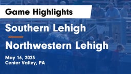 Southern Lehigh  vs Northwestern Lehigh  Game Highlights - May 16, 2023
