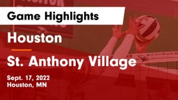Houston  vs St. Anthony Village  Game Highlights - Sept. 17, 2022