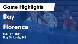 Bay  vs Florence  Game Highlights - Feb. 22, 2021