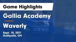 Gallia Academy vs Waverly  Game Highlights - Sept. 18, 2021