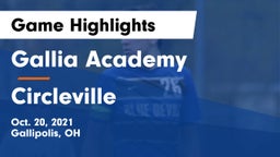 Gallia Academy vs Circleville  Game Highlights - Oct. 20, 2021