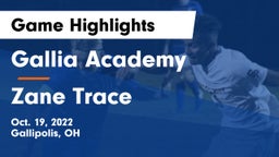 Gallia Academy vs Zane Trace  Game Highlights - Oct. 19, 2022