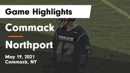Commack  vs Northport  Game Highlights - May 19, 2021