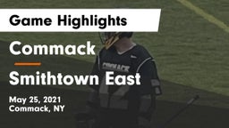Commack  vs Smithtown East  Game Highlights - May 25, 2021