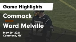 Commack  vs Ward Melville  Game Highlights - May 29, 2021
