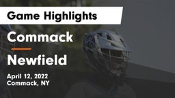 Commack  vs Newfield  Game Highlights - April 12, 2022
