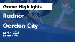 Radnor  vs Garden City  Game Highlights - April 4, 2023