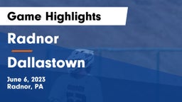 Radnor  vs Dallastown  Game Highlights - June 6, 2023