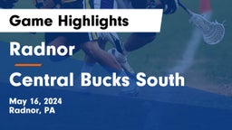 Radnor  vs Central Bucks South  Game Highlights - May 16, 2024